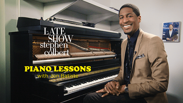 The Late Show with Stephen Colbert | “Piano Lessons with Jon Batiste”