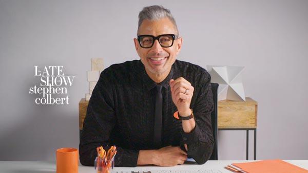 The Late Show with Stephen Colbert | “Jeff Goldblum Does Your Taxes”